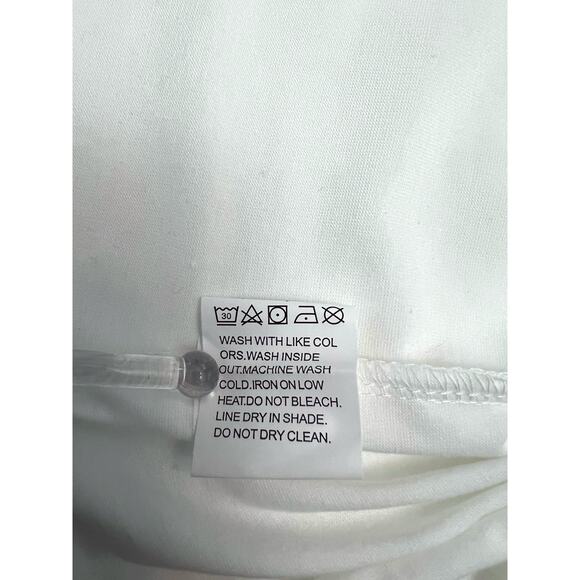 I Love You to the Moon and Back White T-Shirt Romantic Quote Tee Woman’s Size M - Picture 7 of 8